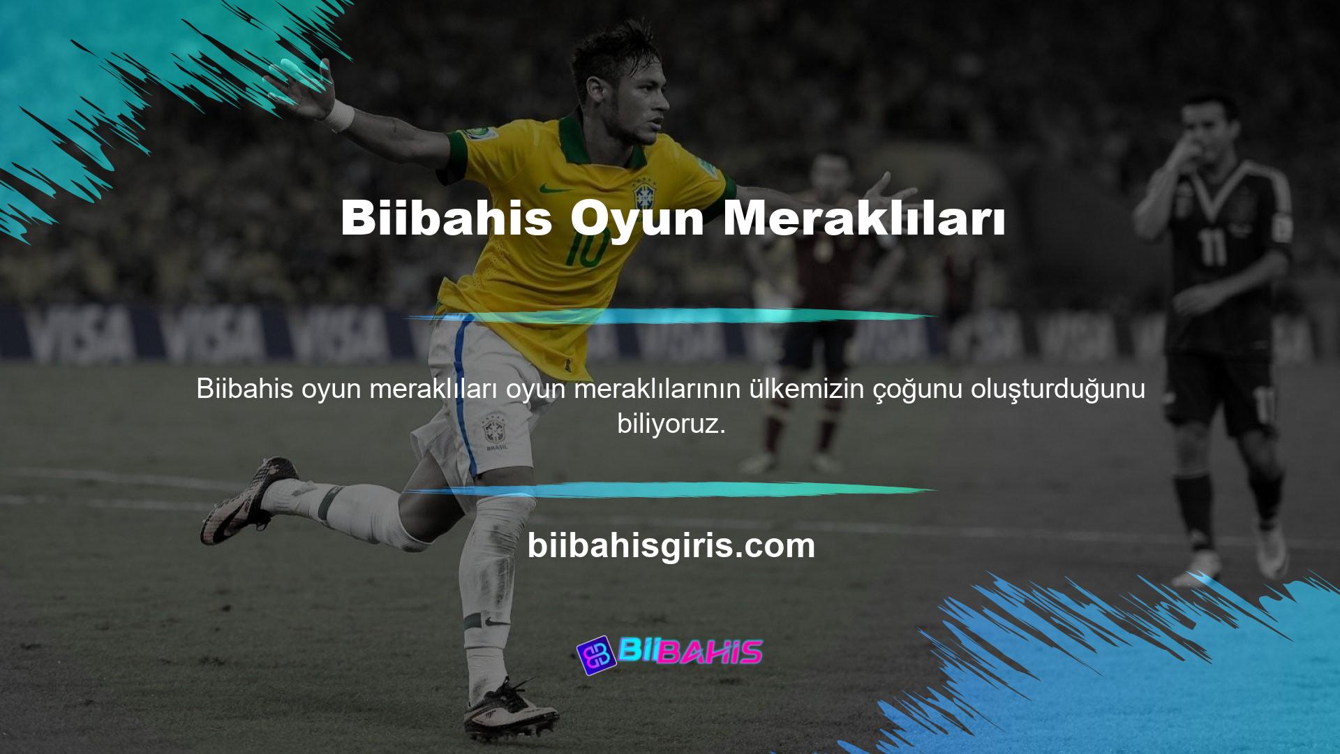 Bu nedenle, Biibahis spor bahisleri ve diğer oyun türlerinin bir karışımını sunmaya çalışır